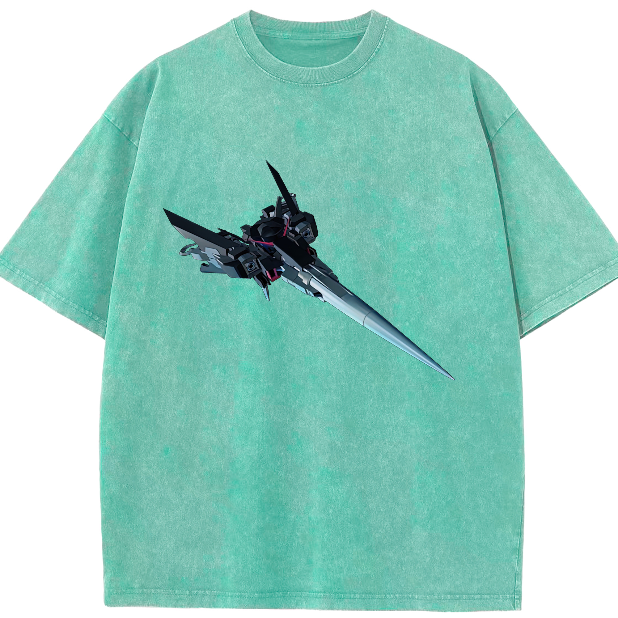 （画像用） 機動戦士ガンダム Mobile Suit Gundam 綿100% ヴィンテージ風 半袖Tシャツ（フロントプリント）